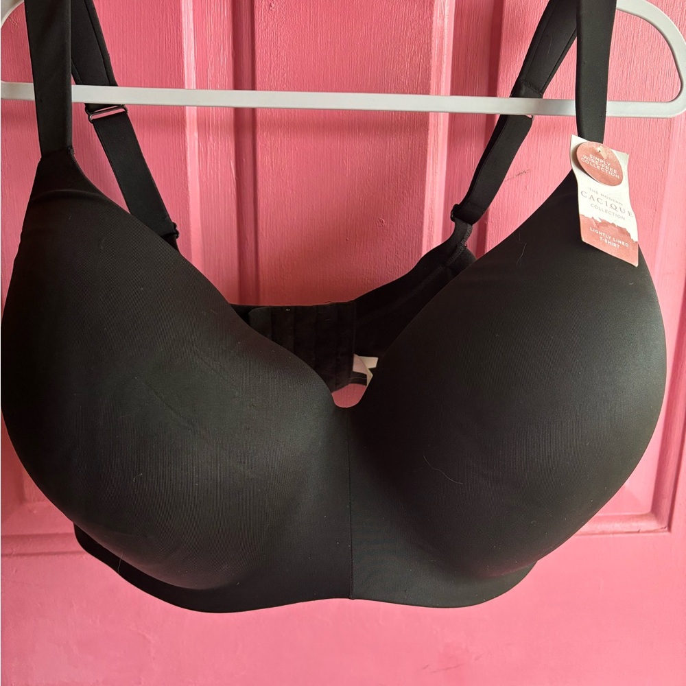 Cacique Lightly Lined T-Shirt Bra Simply Wire-Free Collection 42H